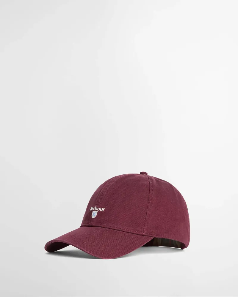 Barbour Cascade Sports Cap - Dark Bordeaux