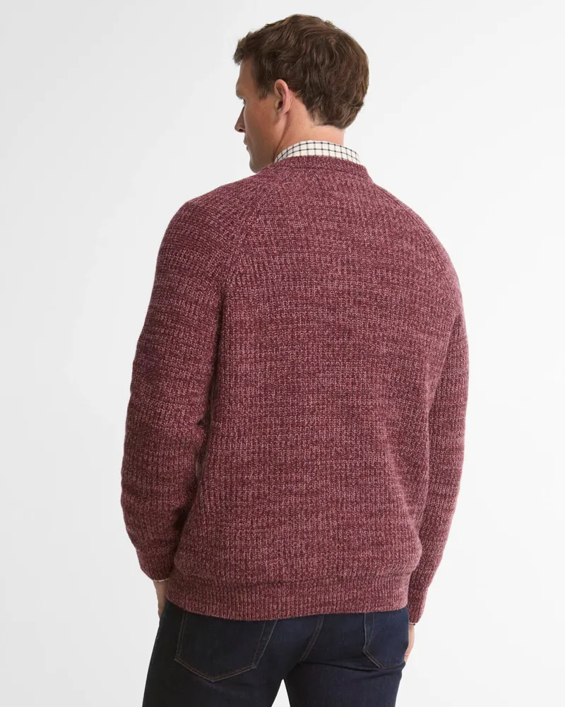 Barbour Horseford Crew Neck Jumper - Mauve-2