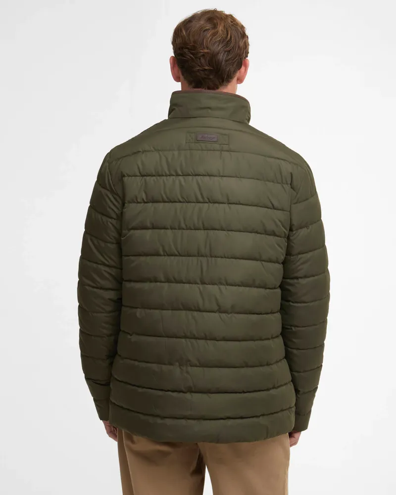 Barbour Broughton Quilted Jacket - Olive-2