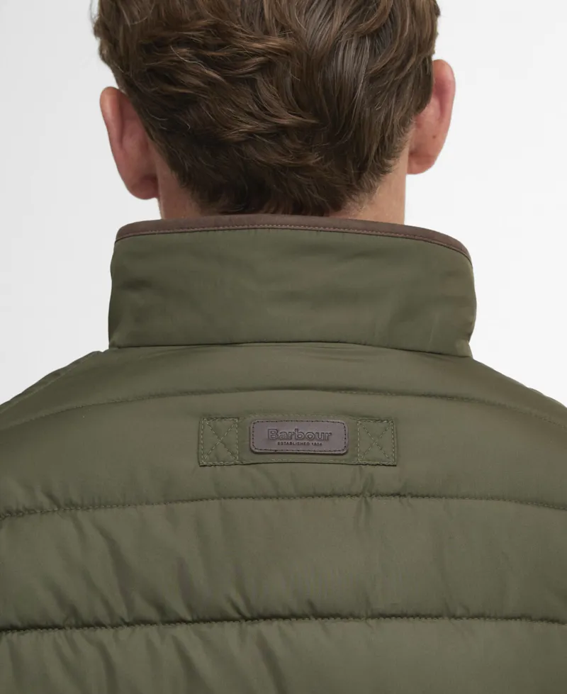 Barbour Broughton Quilted Jacket - Olive-4