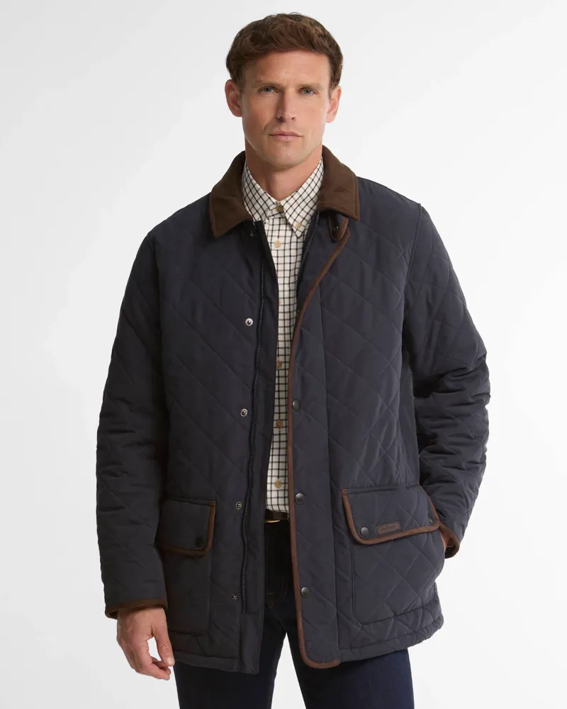 Barbour Thursby Polarquilt Jacket - Dark Navy