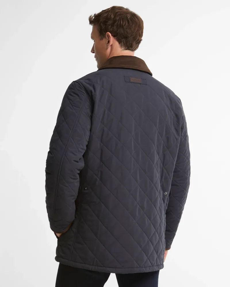 Barbour Thursby Polarquilt Jacket - Dark Navy-2