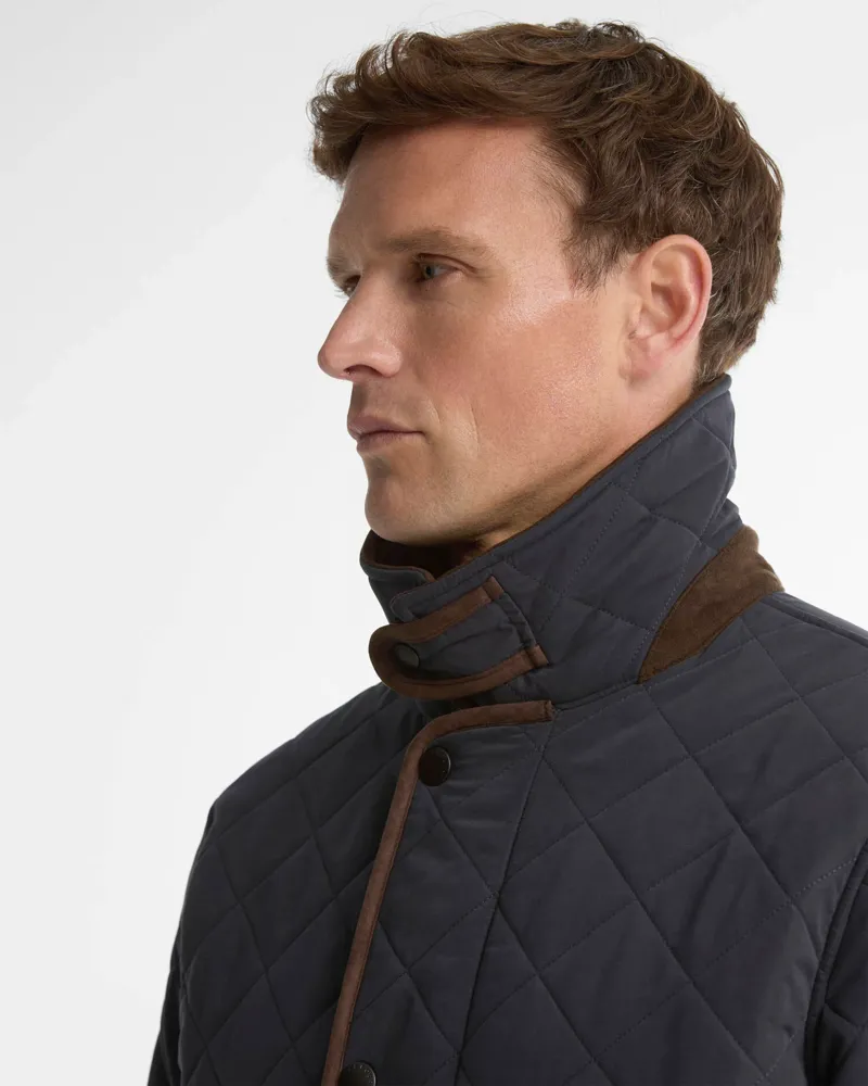 Barbour Thursby Polarquilt Jacket - Dark Navy-3