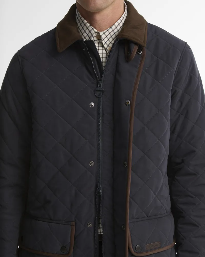 Barbour Thursby Polarquilt Jacket - Dark Navy-4