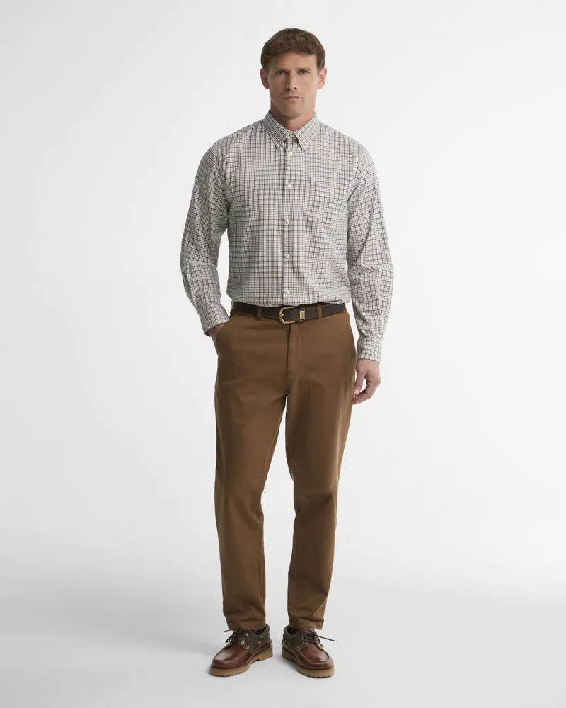 Barbour Farmtown Regular-Fit Long-Sleeved Shirt - Navy-1