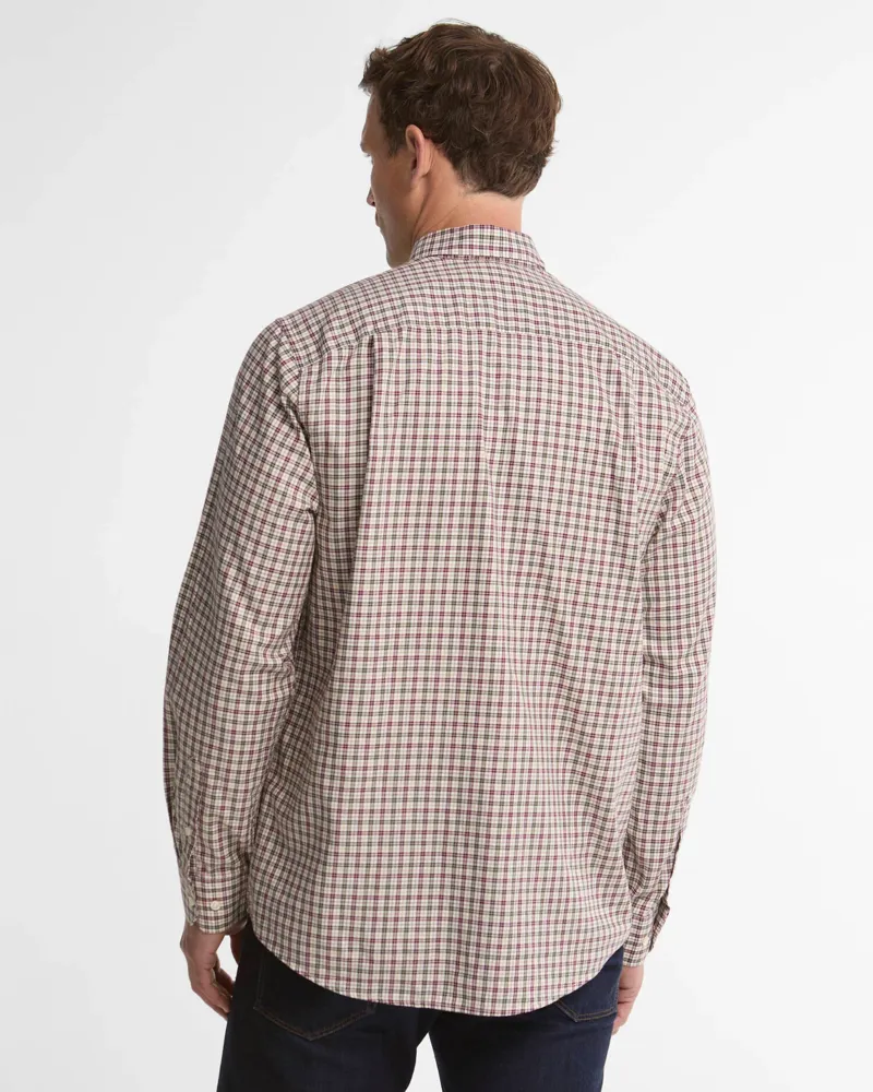 Barbour William Regular-Fit Long-Sleeved Shirt - Olive-2