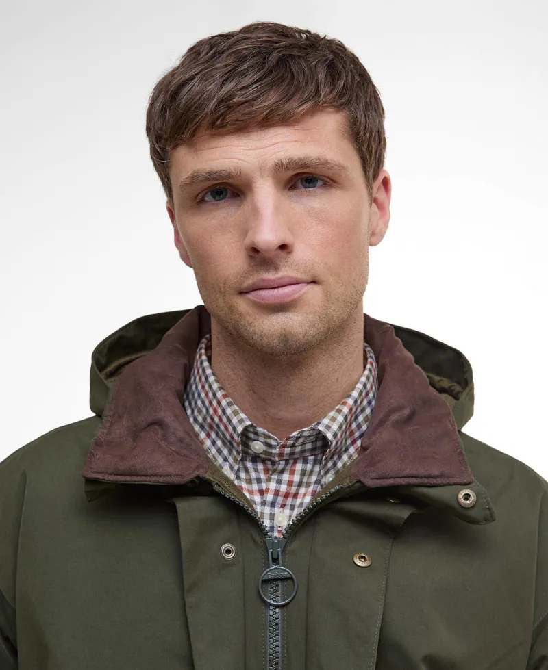 Barbour Beaconsfield Jacket - Olive-3