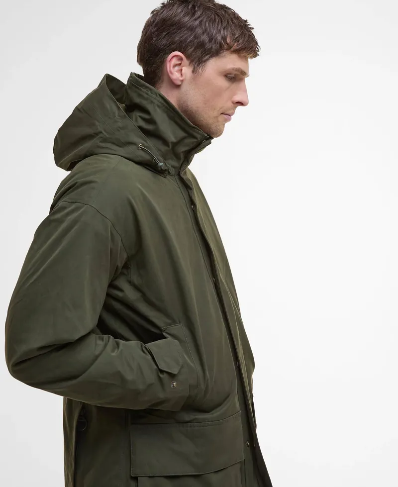 Barbour Beaconsfield Jacket - Olive-4
