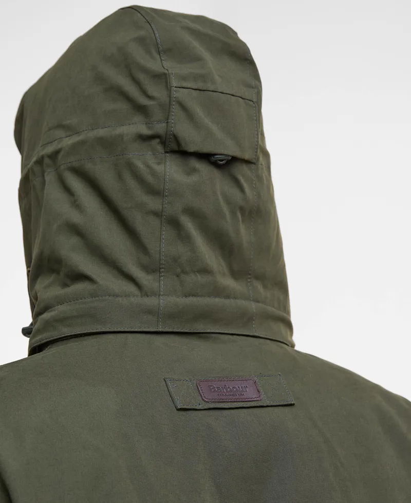 Barbour Beaconsfield Jacket - Olive-6