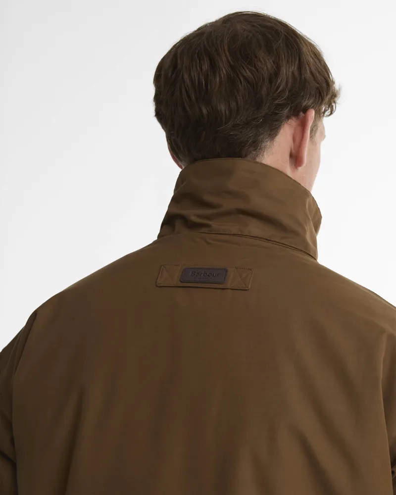 Barbour Farlam Waterproof Jacket - Deep Sand-5