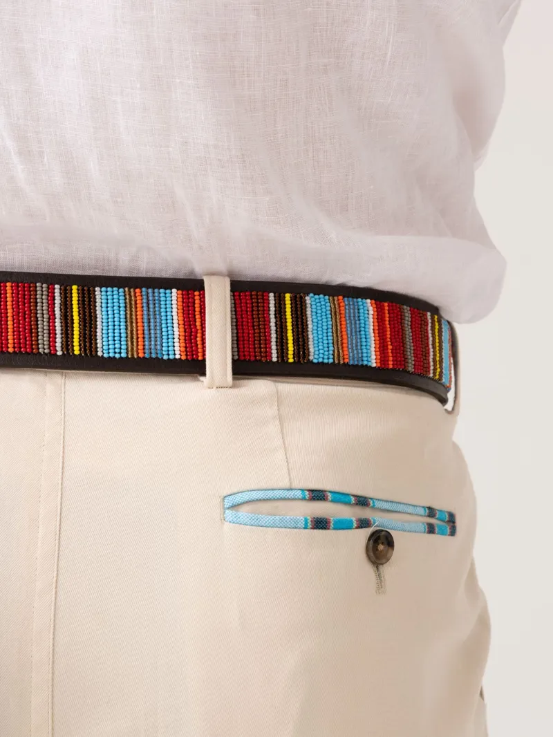 KOY Beaded Belt - MOTO-4
