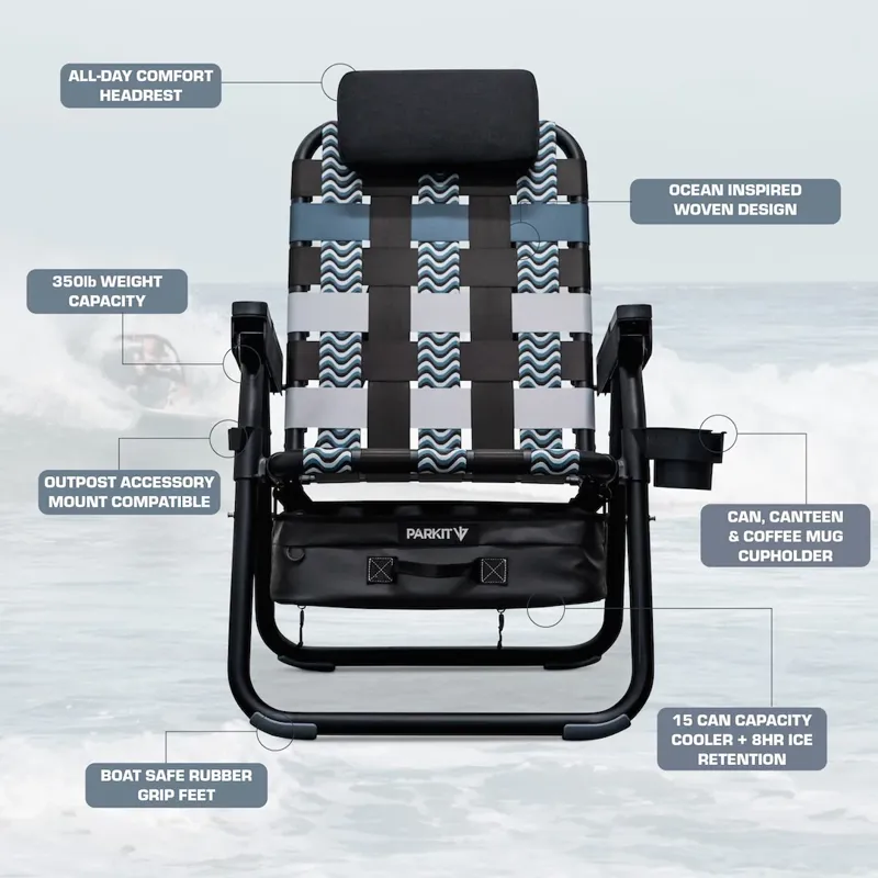 PARKIT Eclipse Recliner Chair - Undertow-2