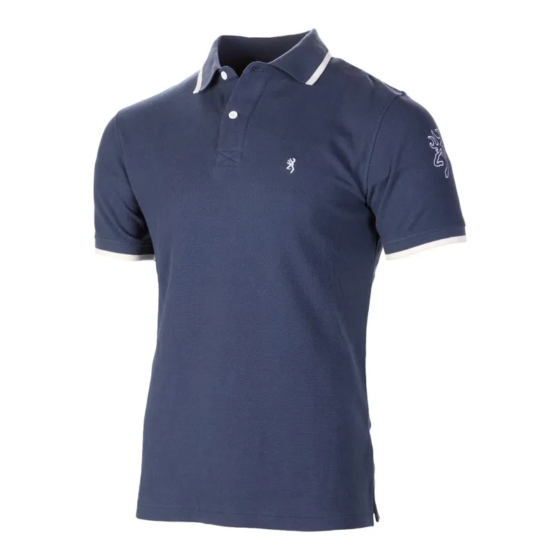 Browning Ultra 79 Polo Shirt - Blue