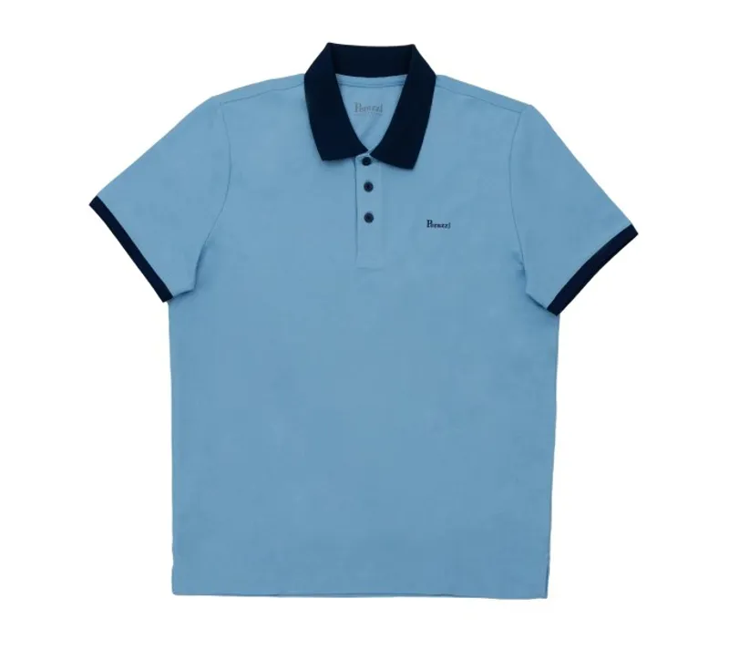 Perazzi Technical Polo Shirt - Light Blue