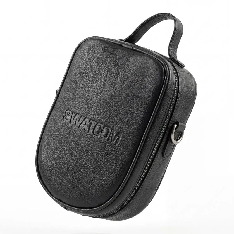 Swatcom Luxury Leather Headset Bag