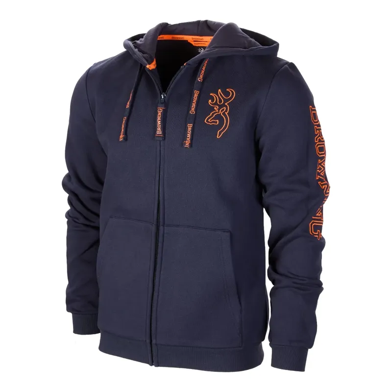 Browning Snapshot Zip Sweatshirt - Blue