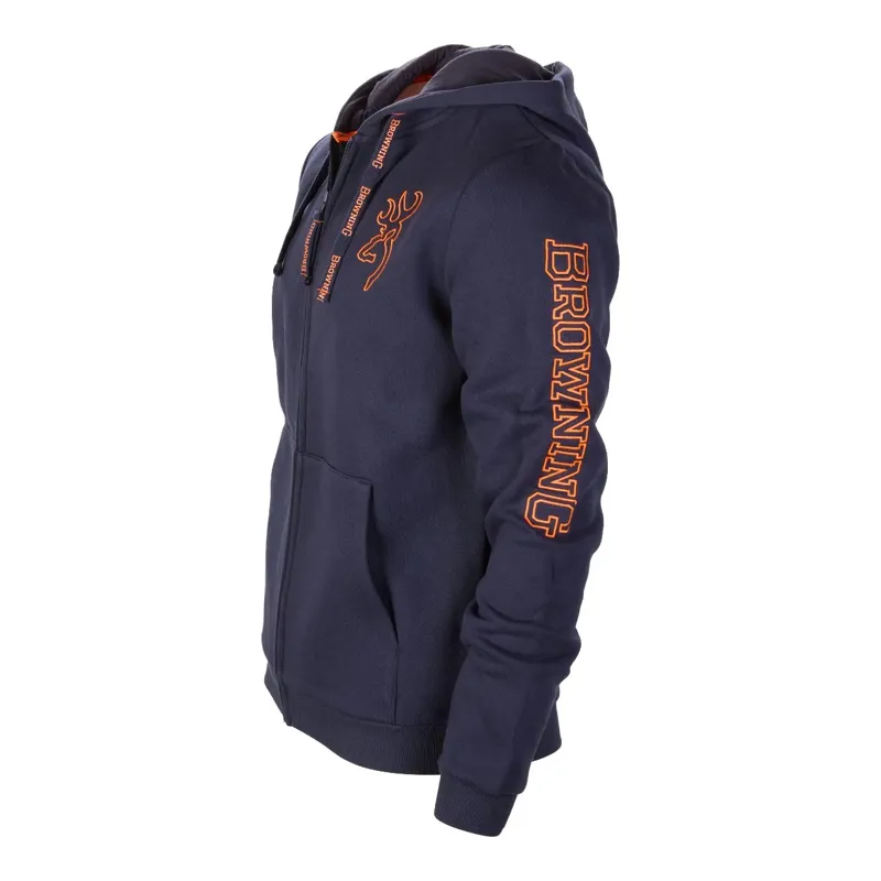 Browning Snapshot Zip Sweatshirt - Blue-2