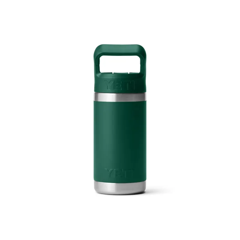 YETI Rambler JR 12 oz Black Forest Green Kids Bottle-1