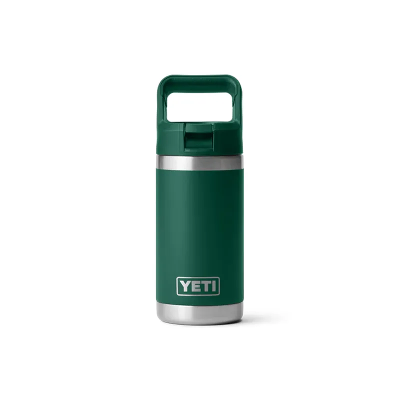 YETI Rambler JR 12 oz Black Forest Green Kids Bottle
