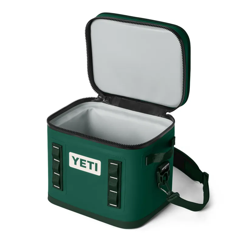 YETI Hopper Flip Black Forest Green 12 Soft Cooler-2