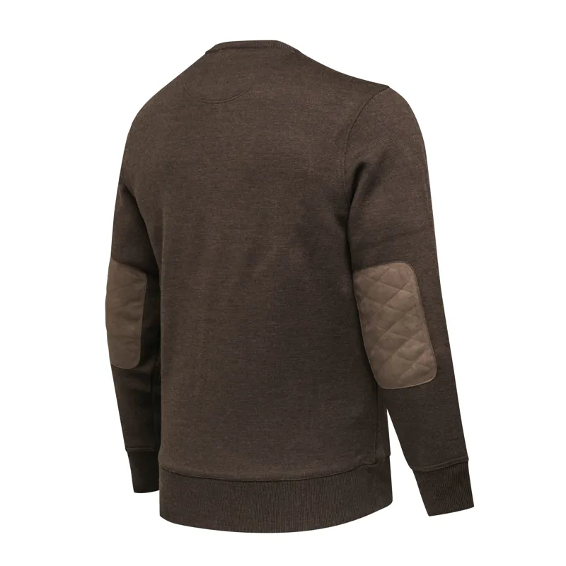 Beretta Highland Heritage Crew Neck - Brown Bark-1