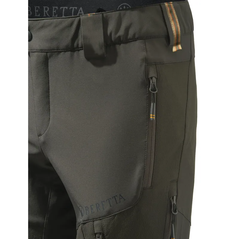 Beretta 4 Way Stretch Evo Trousers - Brown Bark-4