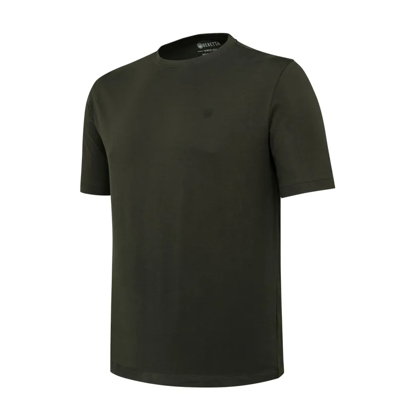 Beretta Set of 3 Corporate T-Shirts - British Green Cordovan and Peat-3