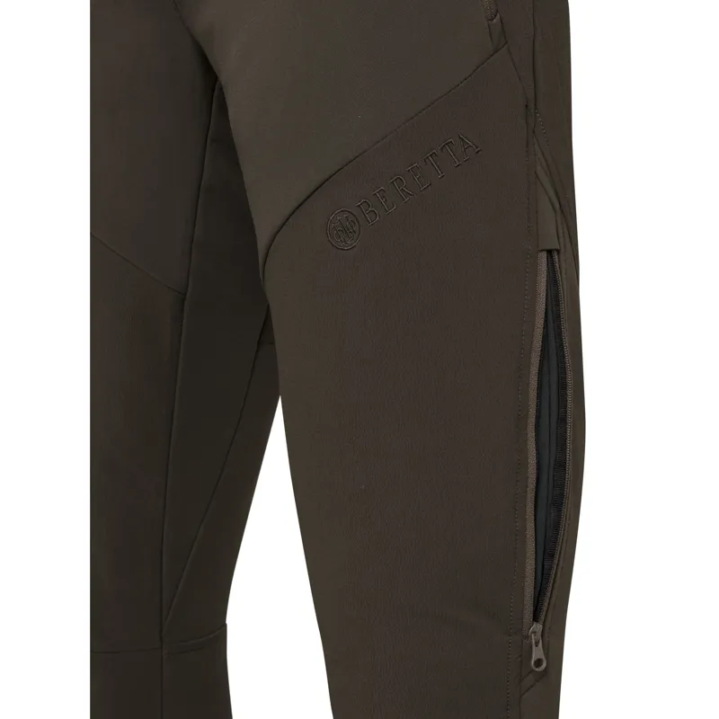 Beretta Ladies 4 Way Stretch Evo Trousers - Brown Bark-3