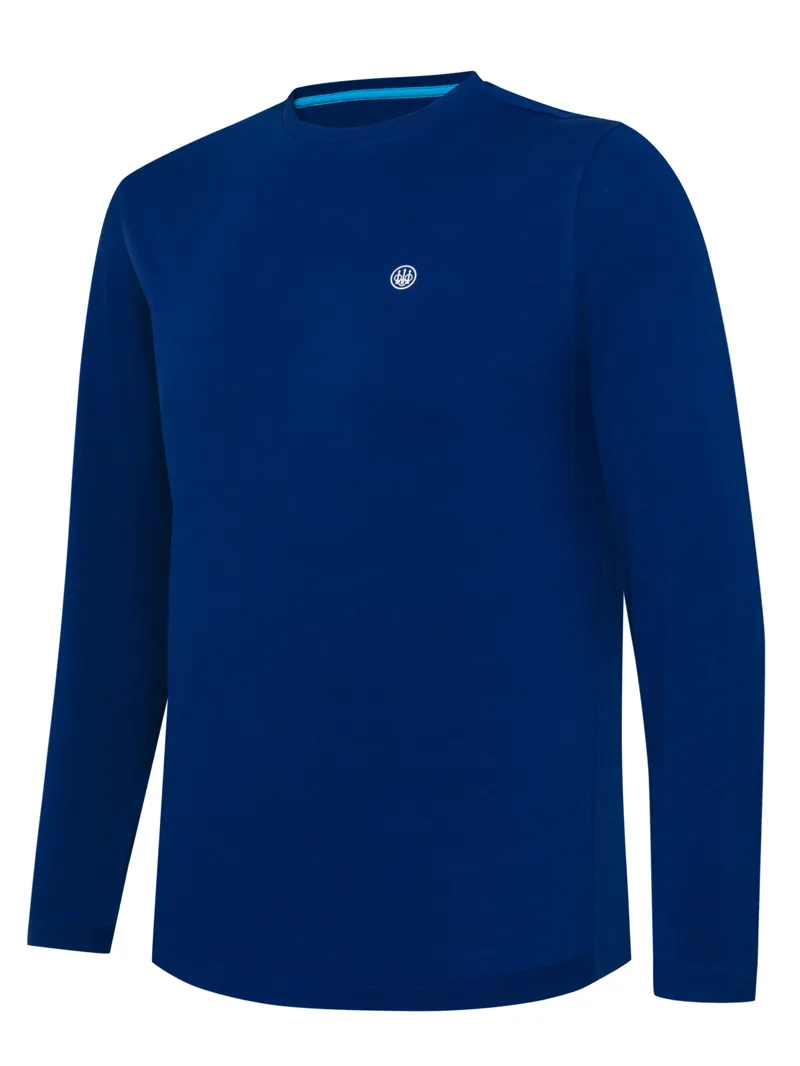 Beretta Team LS Bellwether Blue T-Shirt-2