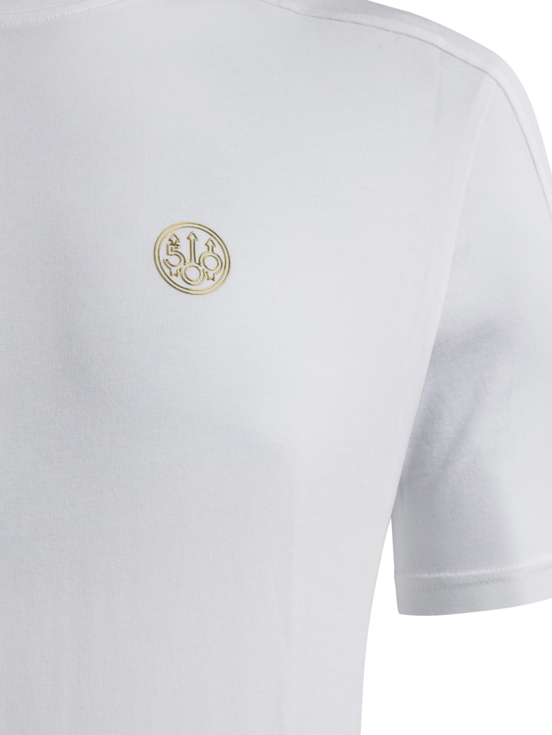 Beretta 500th Anniversary Gold Logo T-Shirt - Bright White-1