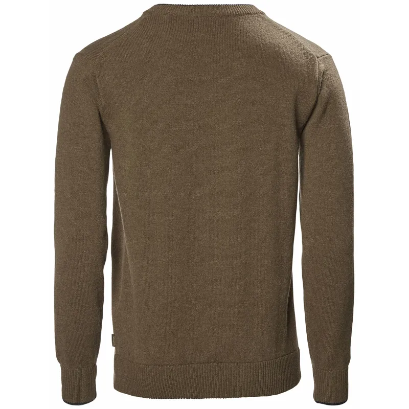 Musto Shooting V-Neck Toffee Knit Jumper-1