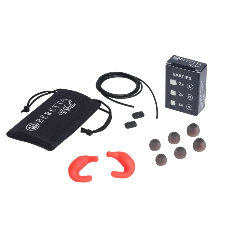 Beretta Mini Headset E2 - Orange Fluo