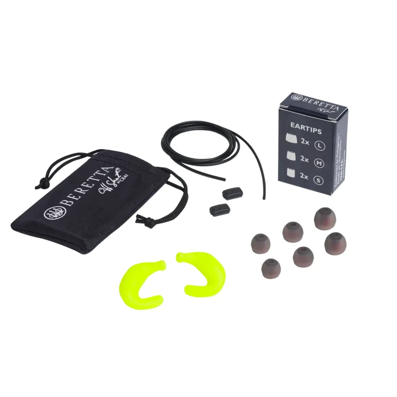 Beretta Mini Headset E2 - Yellow Fluo