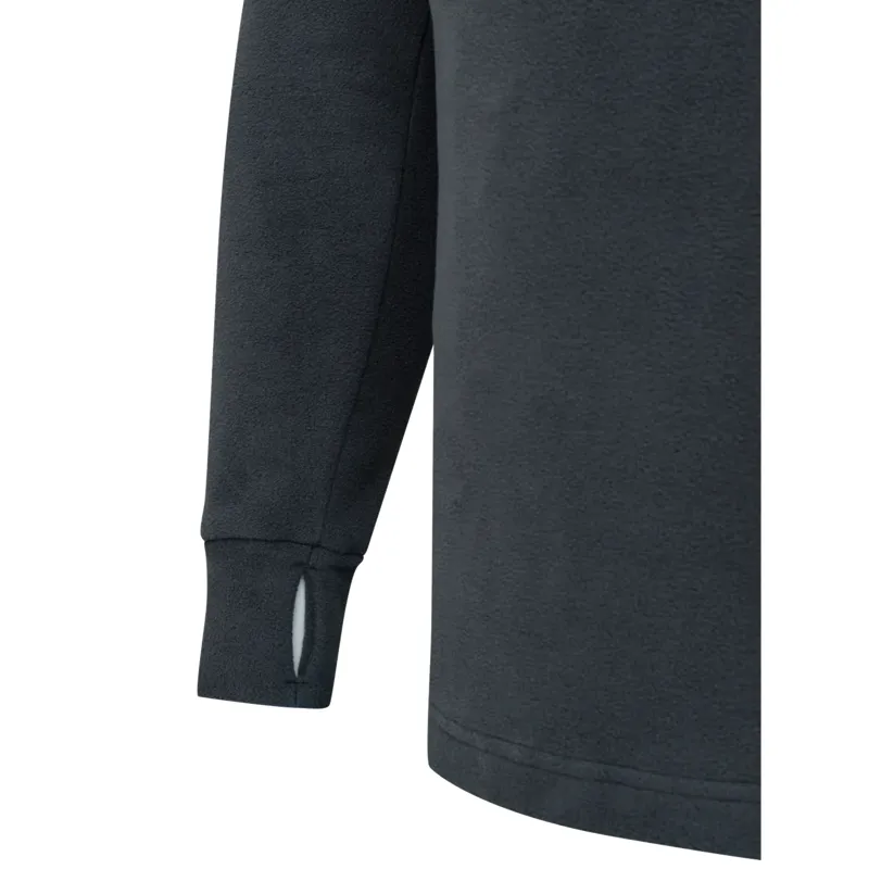 Beretta HP Logo Half Zip Ebony Fleece-3