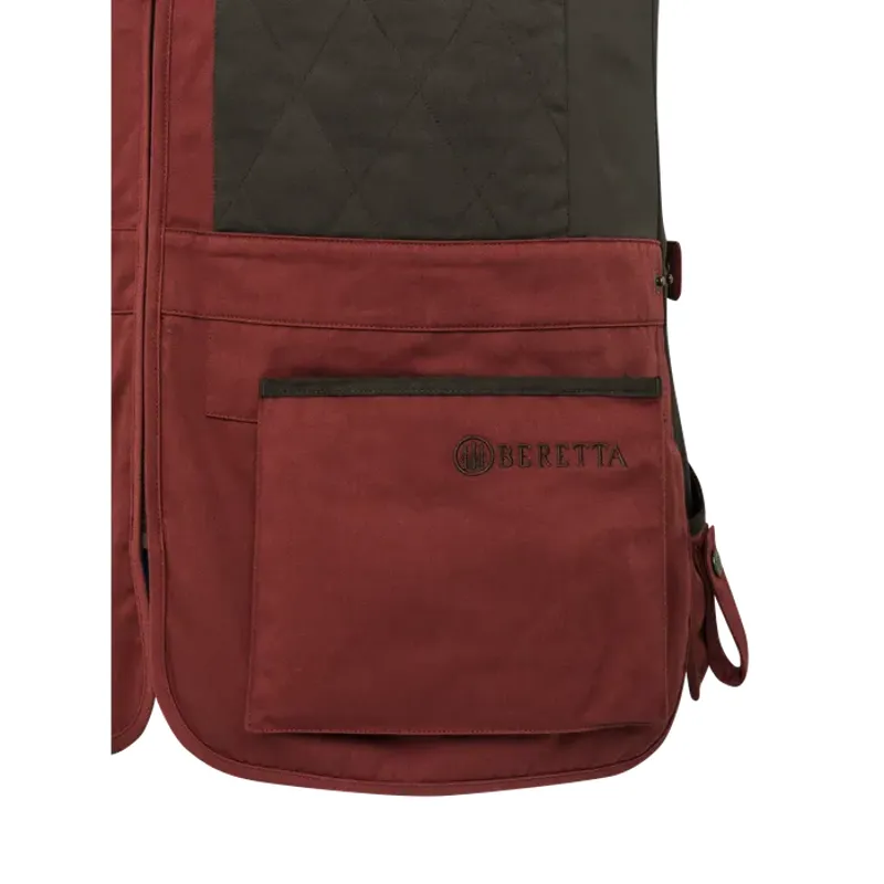 Beretta Teal Sporting Evo Madder Brown Vest-2