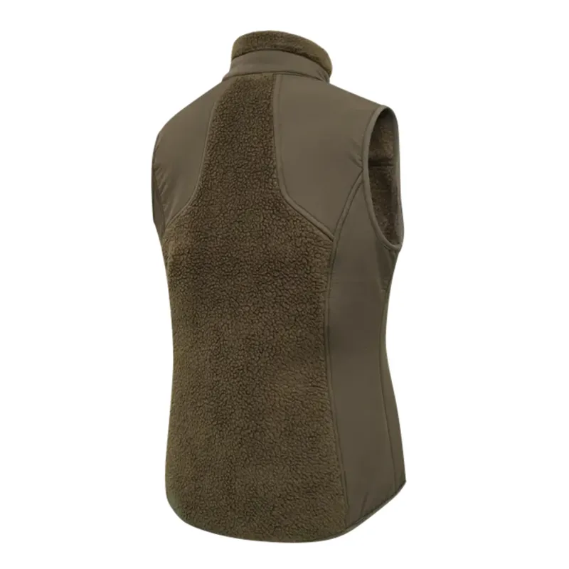 Beretta Ladies Halifax Sherpa Vest - Green Moss-1