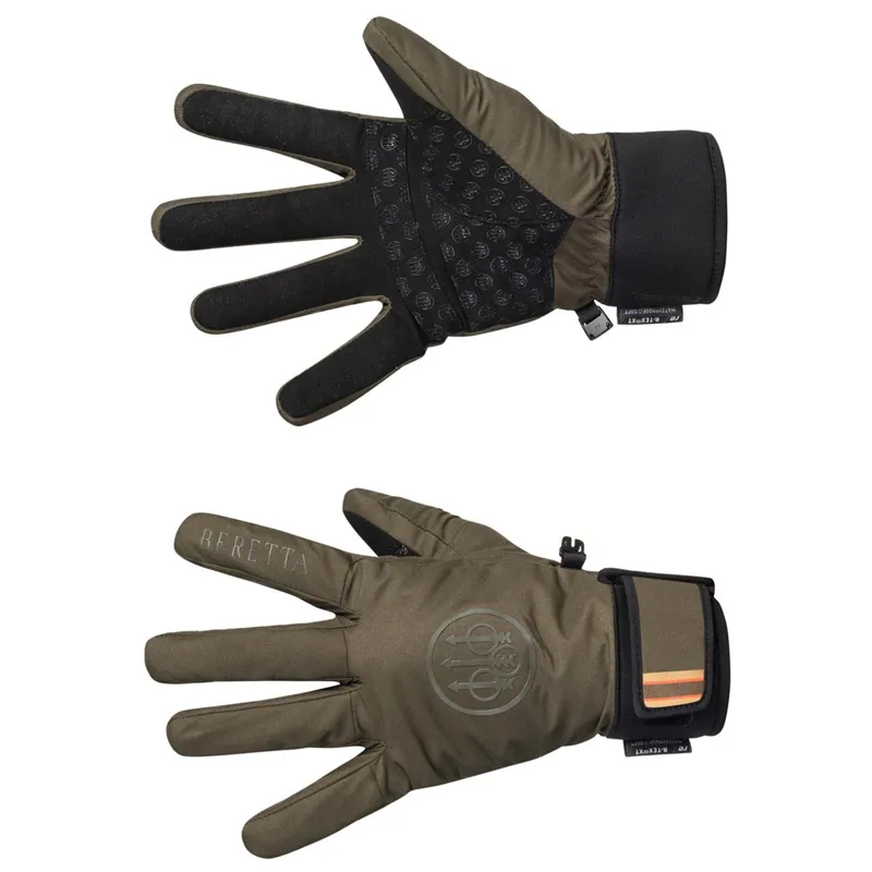 Beretta Waterproof Green Moss Gloves