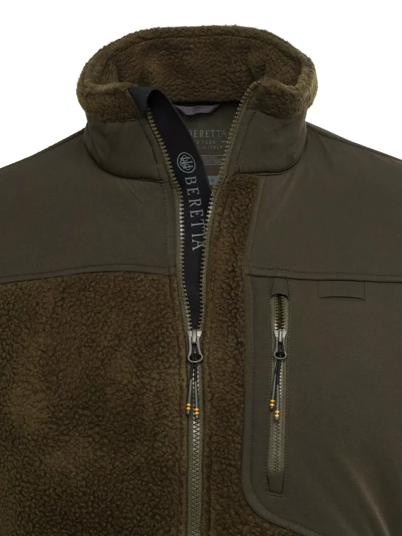 Beretta Halifax Sherpa Fleece Green Moss Jacket-1