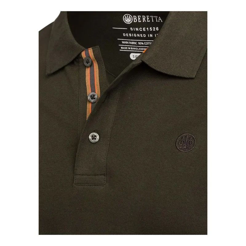 Beretta Corporate Evo Green Moss Polo-2