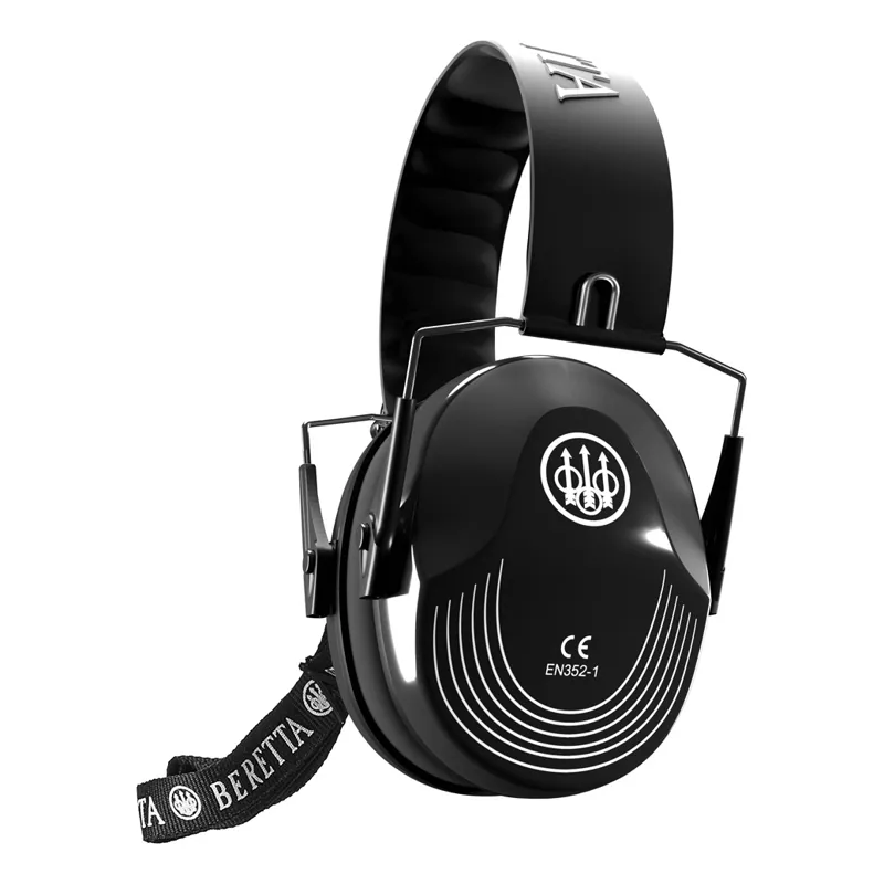 Beretta Solid Black Earmuff