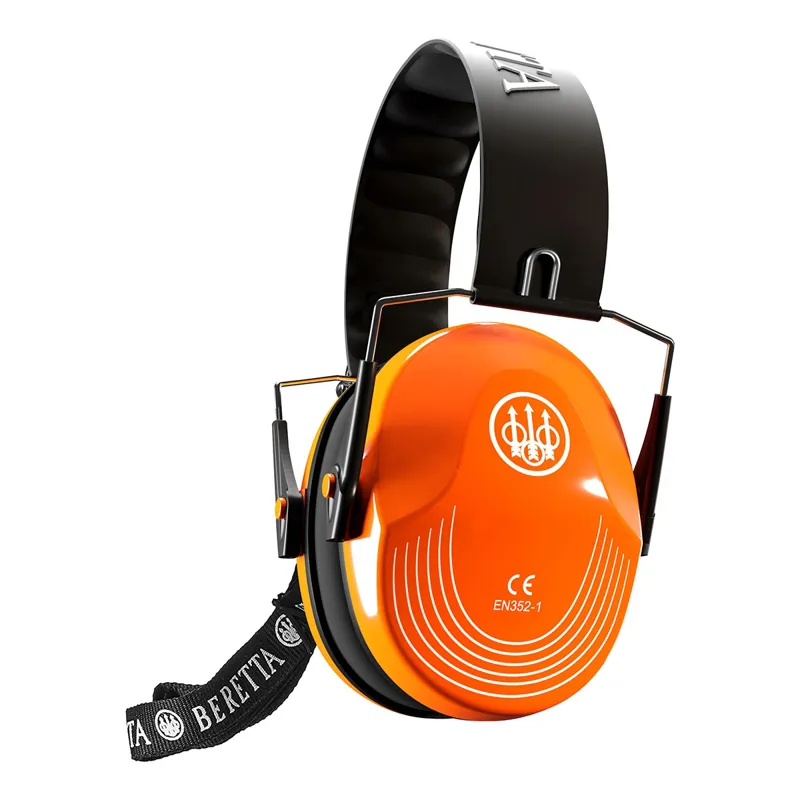 Beretta Solid Orange Earmuff