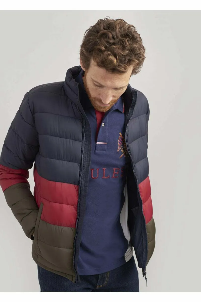 Joules Go To Navy/Red/Green Jacket-1