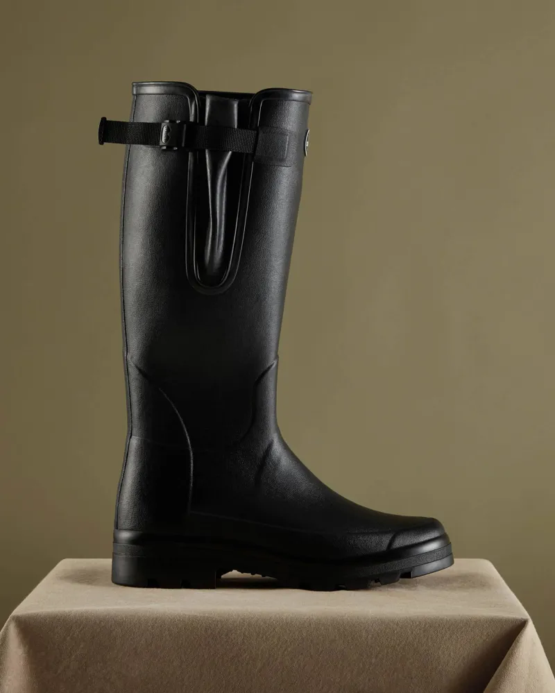 Le Chameau Mens Black Vierzonord Wellingtons-4