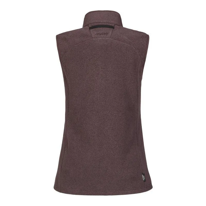 Musto Ladies Fenland Fig Polatec Vest-1