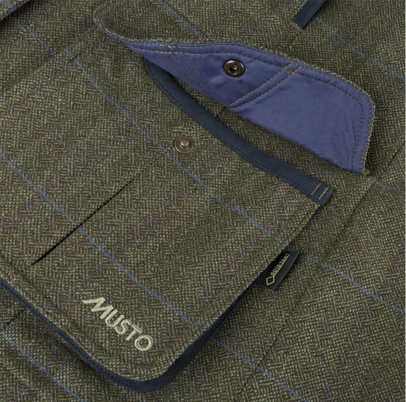 Musto Ladies Abbottsford Lightweight Machine Washable Tweed Jacket-2