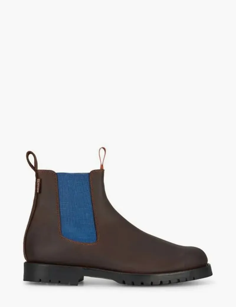 Penelope Chilvers Nelson Brown/Blue Boot-1