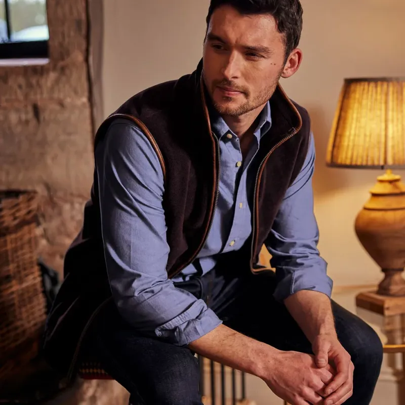 Schoffel Oakham Fleece Gilet - Port-5