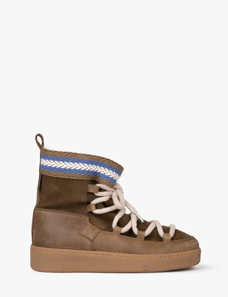 Penelope Chilvers Cosmos Suede Brown Boot-4