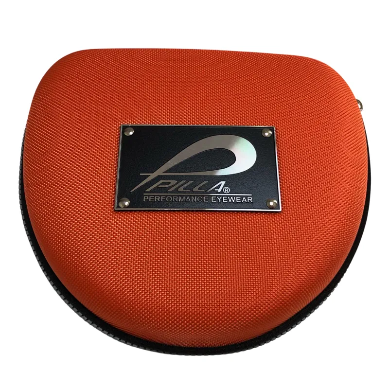 Pilla Orange Large Clam Shell Case
