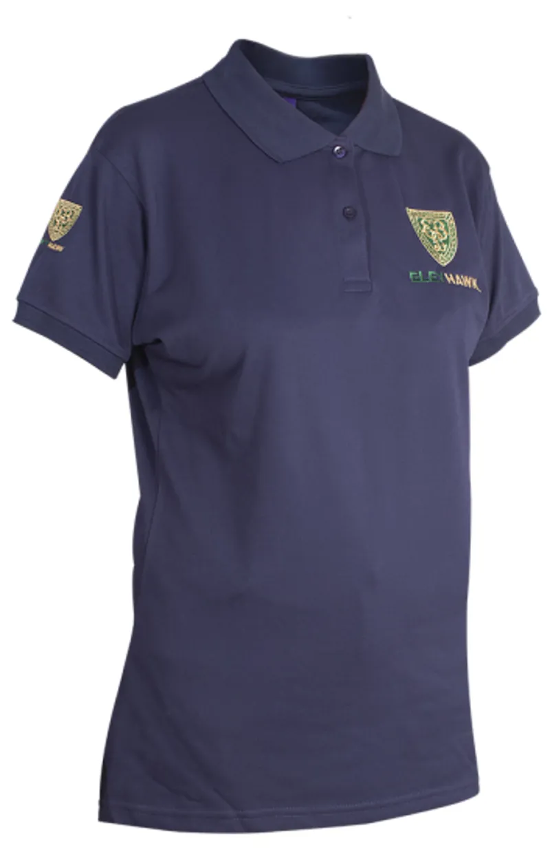 Eley Hawk Ladies Navy Polo Shirt